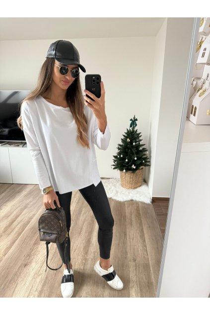 damske basic tricko who white eshopat cz 1