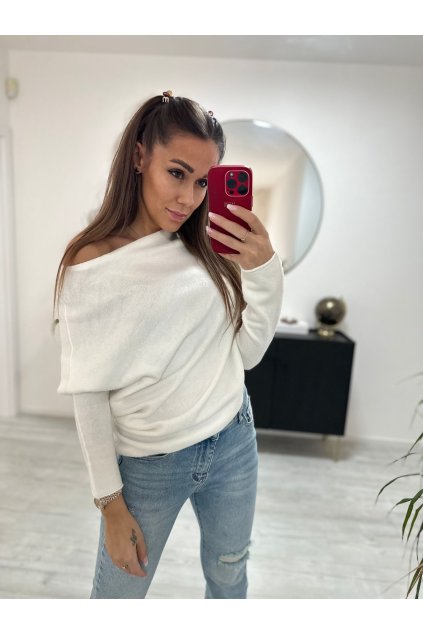 asymetricky svetrik marlene white eshopat cz 1
