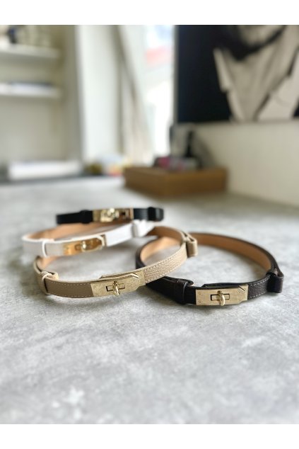 damsky kozeny nastavitelny pasek se sponou beige eshopat cz 2