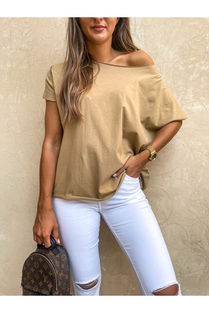 damske tricko azara camel eshopat cz 1