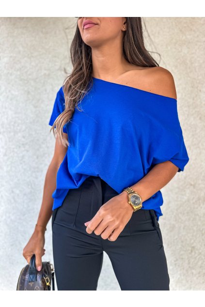 damske tricko azara electric blue eshopat cz 1