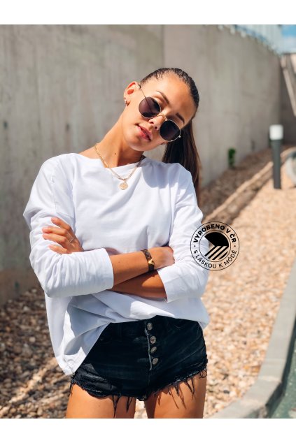 eshopat cz damske oboustranne tricko vneck white
