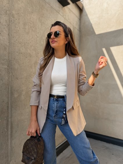 Dámské sako Celarie Taupe