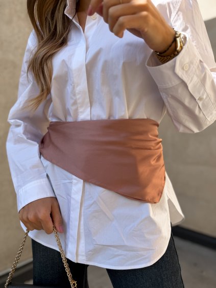 Hedvábný šátek Rose