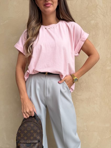 Dámské tričko Moon Light Pink