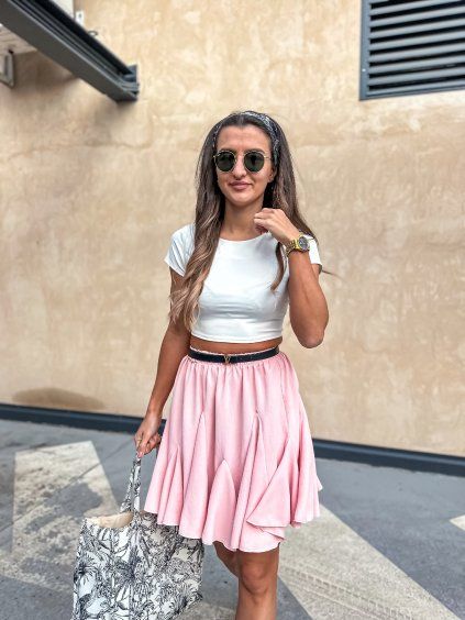 damska kolova sukne peach eshopat cz 2