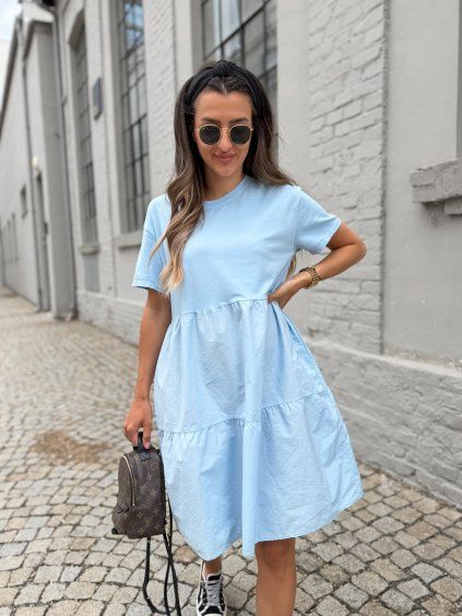 Dámské šaty Portio Light Blue