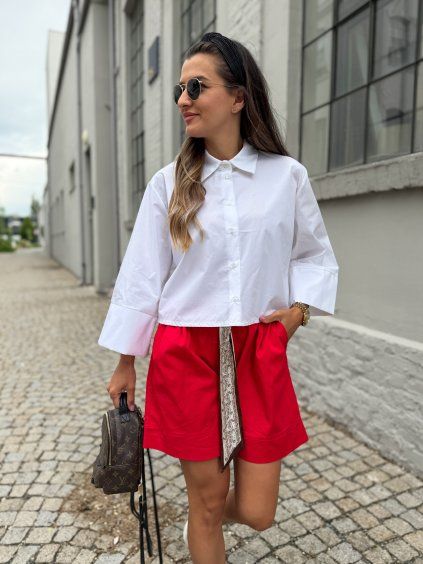 Košile Cropp White