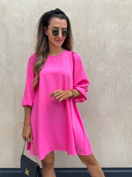 Dámské šaty Gloria Barbie Pink