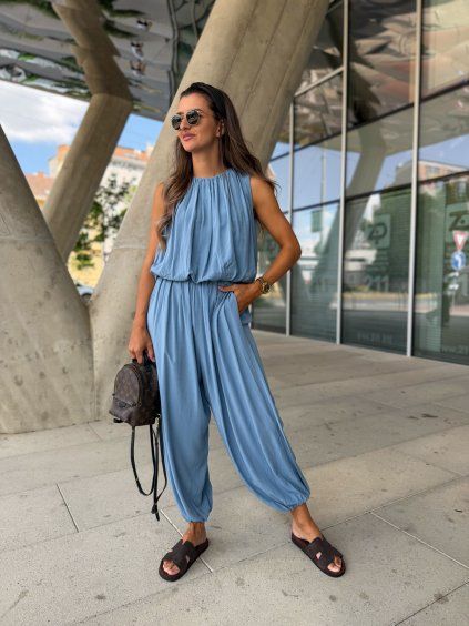 Dámský komplet Merisse Jeans Blue