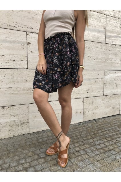 damska sukne flowers black eshopat cz 1