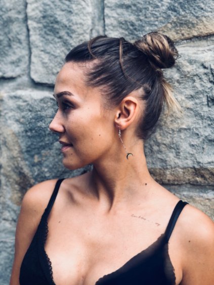 nausnice half moon long silver eshopat cz 3