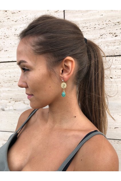 nausnice green stone eshopat cz 1