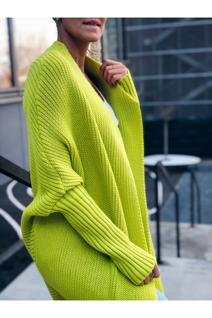 damsky cardigan maroco lime eshopat cz 1