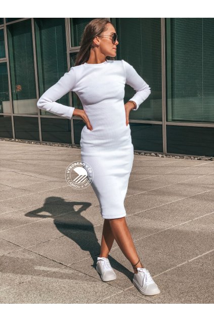 eshopat cz damske saty kylie midi white