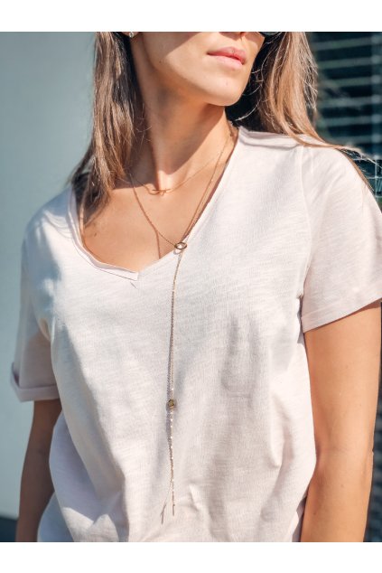 damske tricko v neck alvio powder pink eshopat cz 1