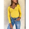 damske zebrovane tricko dishy yellow eshopat cz 1