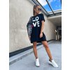 damske oversize saty love black eshopat cz 5