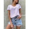 damske tricko basic v neck stripe powder pink eshopat cz 1