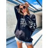 damska oversize mikina wild trip black white shopat cz 3