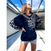 damska oversize mikina wild trip black white shopat cz 6