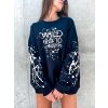 damska oversize mikina wild trip black white shopat cz 1