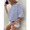 damske oversize tricko street stripe navy eshopat cz 3
