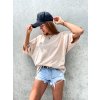damske oversize tricko street beige eshopat cz 2