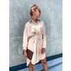 damske kosilove saty s paskem beige eshopat cz 1