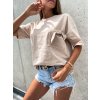 damske tricko s kapsou khloe beige eshopat cz 1