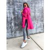damska mikina s kapuci long fuchsia eshopat cz 4