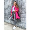 damska mikina s kapuci long fuchsia eshopat cz 1