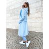 damsky cardigan s kapuci long baby blue eshopat cz 2