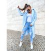 damsky cardigan s kapuci long baby blue eshopat cz 5