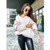 damsky oversize svetr v classic light pink eshopat cz 2