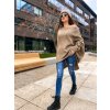 damsky oversize svetr mia mocca eshopat cz 2