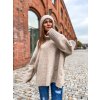 damsky rolakovy oversize svetr beige eshopat cz 4