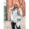 damsky rolakovy oversize svetr grey eshopat cz 6