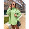 damsky svetr s rolakem pea green eshopat cz 1