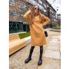damsky prodlouzeny svetr s rolakem caramel eshopat cz 5