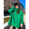 damsky rolakovy oversize svetr green eshopat cz 6