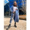 damsky dlouhy cardigan s kapsami jeans blue eshopat cz 1