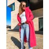 damsky cardigan s kapuci long raspberry eshopat cz 2