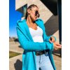 damsky cardigan s kapuci long azure blue eshopat cz 12