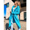 damsky cardigan s kapuci long azure blue eshopat cz 5