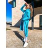 damsky cardigan s kapuci long azure blue eshopat cz 6