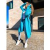damsky cardigan s kapuci long azure blue eshopat cz 11