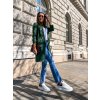 damske prodlouzene sako carole dark green eshopat cz 3