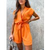 damsky krataskovy overal maddy orange eshopat cz 1