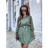 damske plisovane saty asturia olive eshopat cz 1